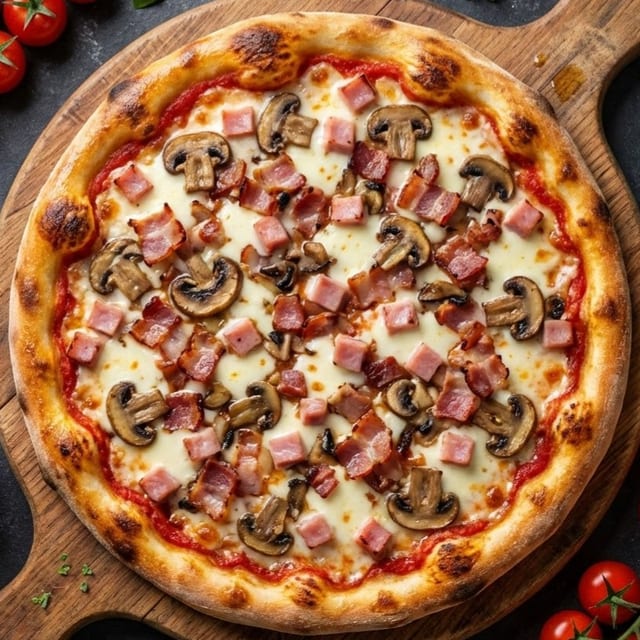 Carbonara Pizza.
